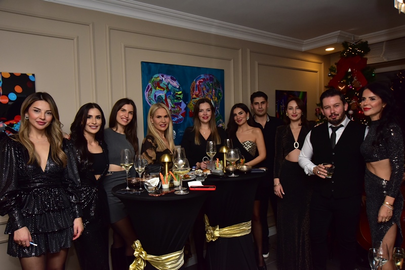 Belma Selman :  Kalam���ta Düzenledi�i �Merry & Br�ght� Temal� Y�lba�� Daveti �le Konuklar�na Keyifli Bir Gece Ya�att�